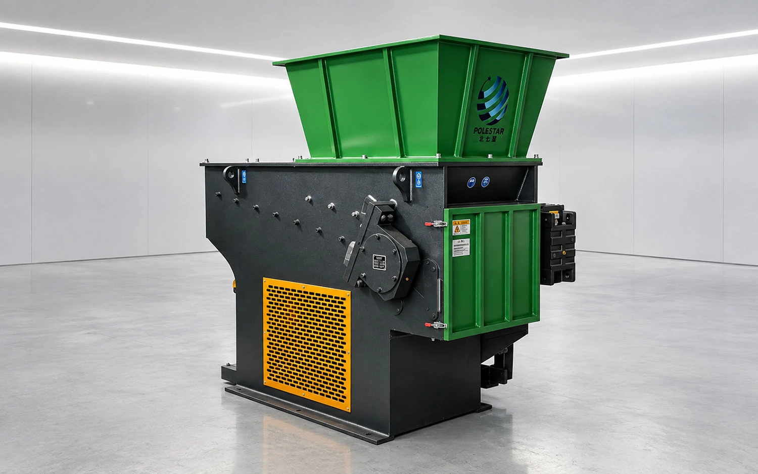 BQX600 single-shaft shredder machine