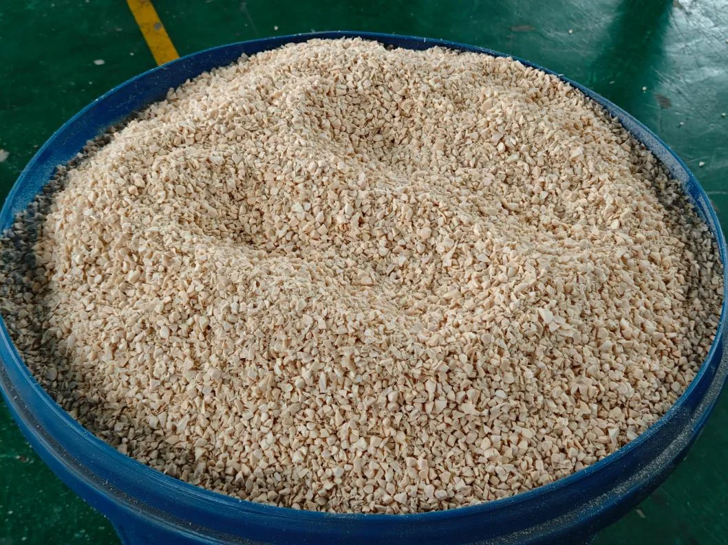 Uniform plastic granules after BQX800 processing Uniform plastic granules after BQX800 processing