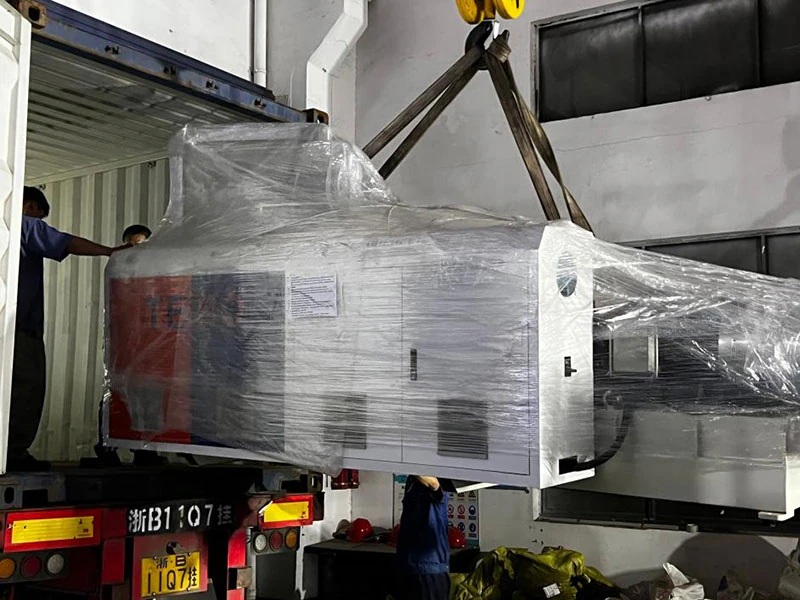 Polestar Machinery container loading inspection before shipping