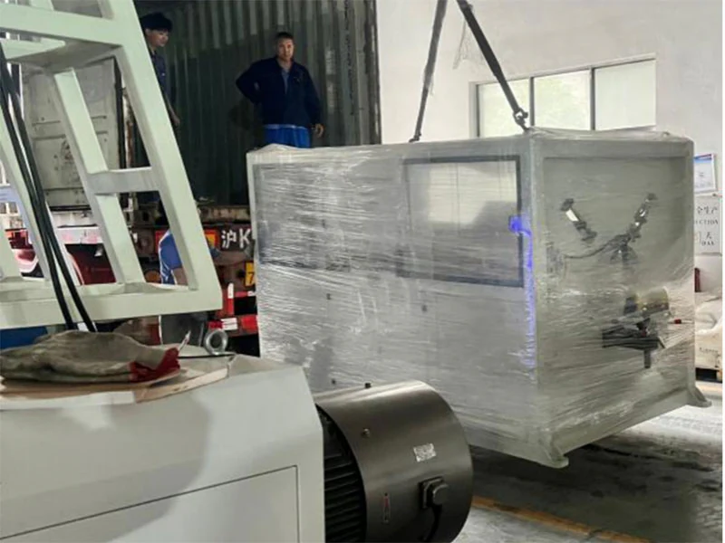 Polestar Machinery machine packing and loading for export delivery