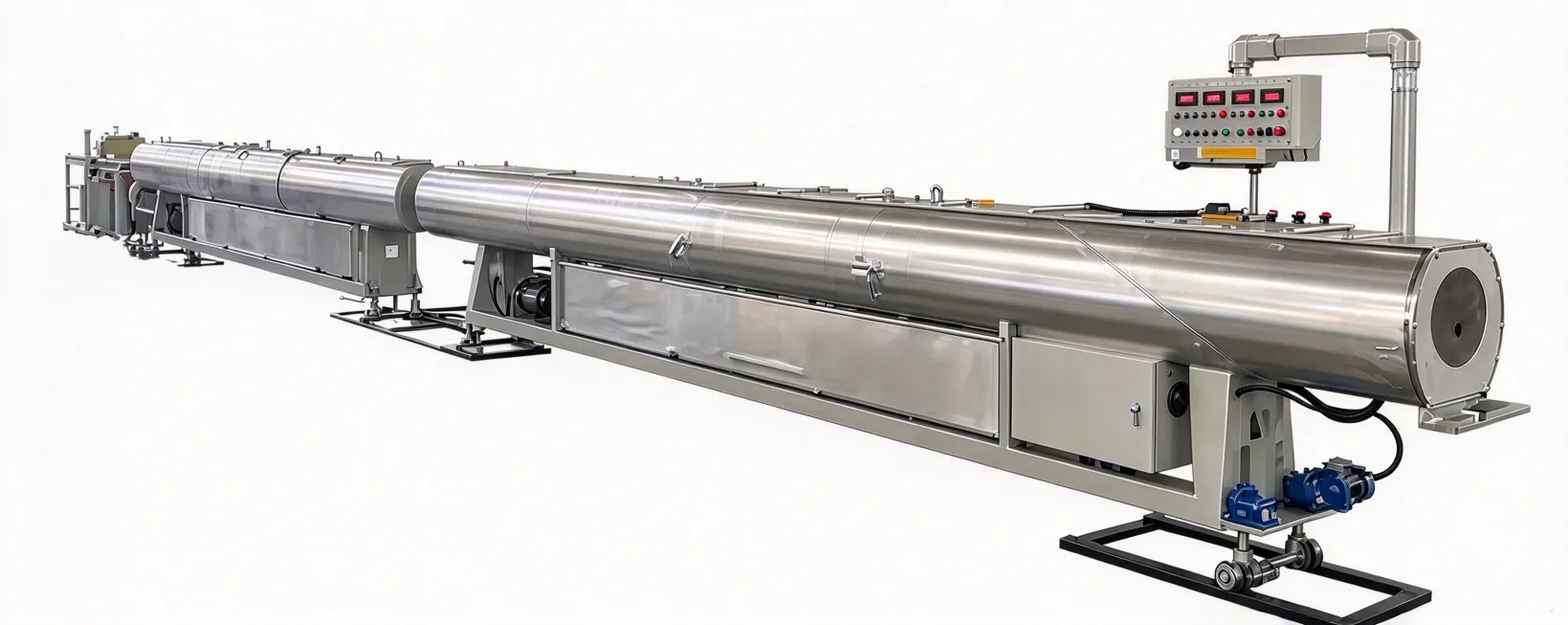 Polestar Machinery vacuum calibration tank prepared for the Portugal order