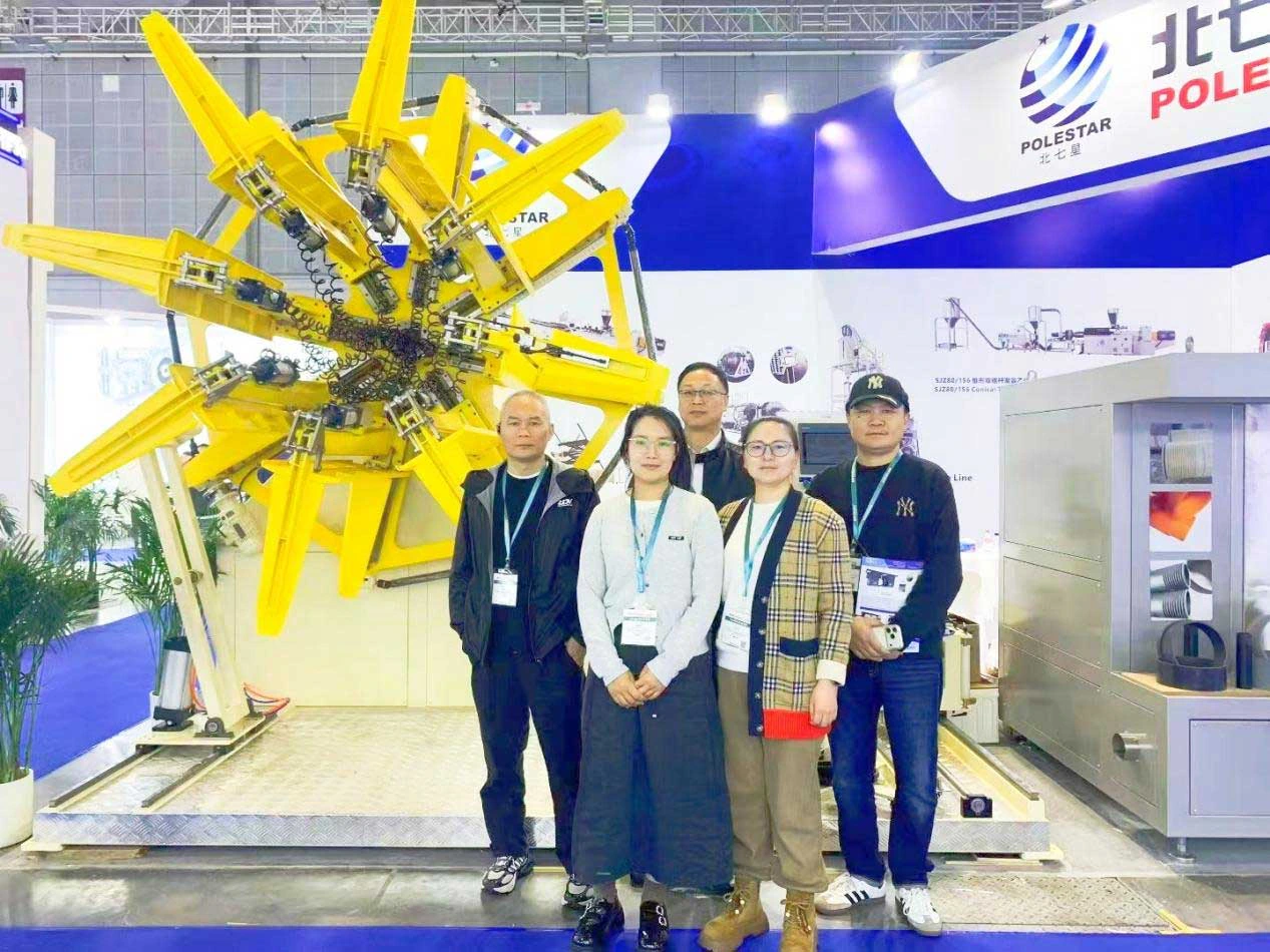 POLESTAR MACHINERY Shines at CHINAPLAS 2026 with 50-125 Single-Disk Winder by Polestar Machinery