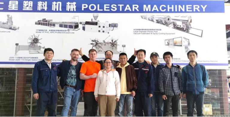 Russia Technical Specialists Visit POLESTAR MACHINERY for Pipe Production Line Testing by Polestar Machinery