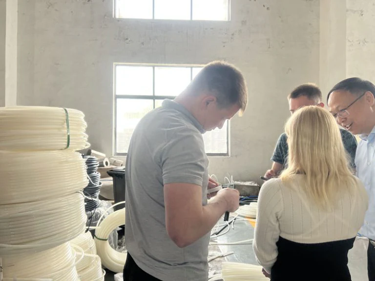 Russia Technical Specialists Visit POLESTAR MACHINERY for Pipe Production Line Testing by Polestar Machinery
