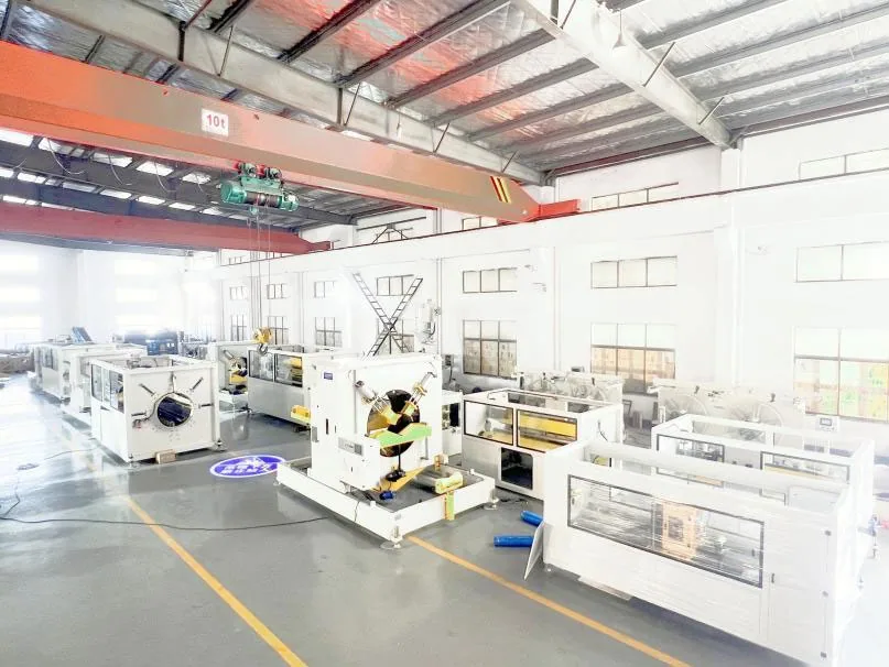 Plastic profile extrusion line machinery Plastic profile extrusion line machinery