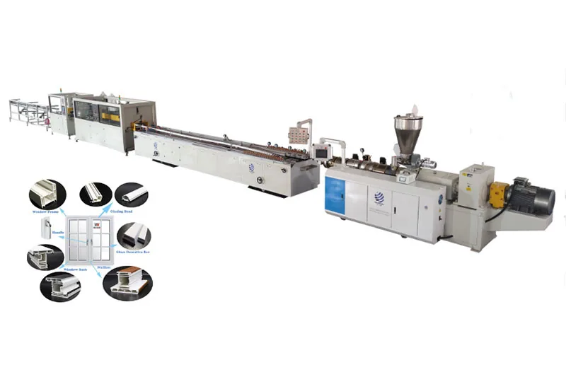 Plastic Profile Extrusion Line