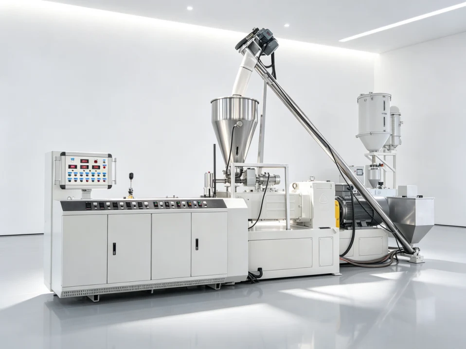 Conical Twin Screw Extruder Conical Twin Screw Extruder