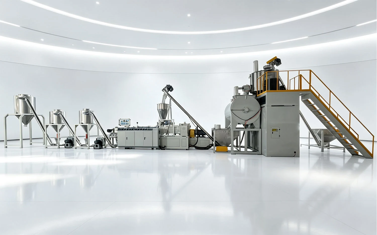 PVC Pelletizing Extrusion Line PVC pelletizing extrusion line