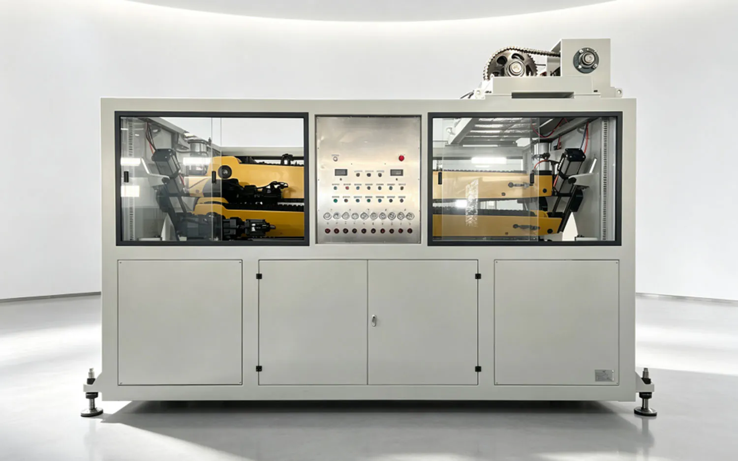 qy800 plastic pipe eight-claw haul-off machine
