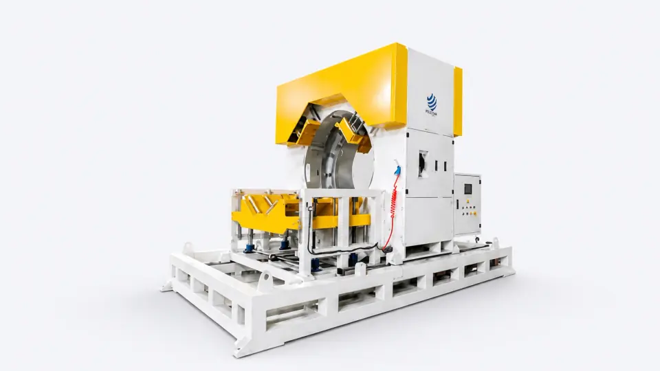 PE pipe chip-free cutting machine