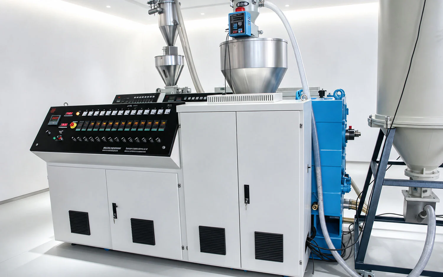 SJ75/38 single screw extruder