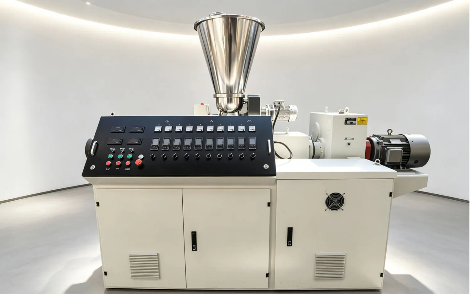 SJZ51/105 conical twin screw extruder