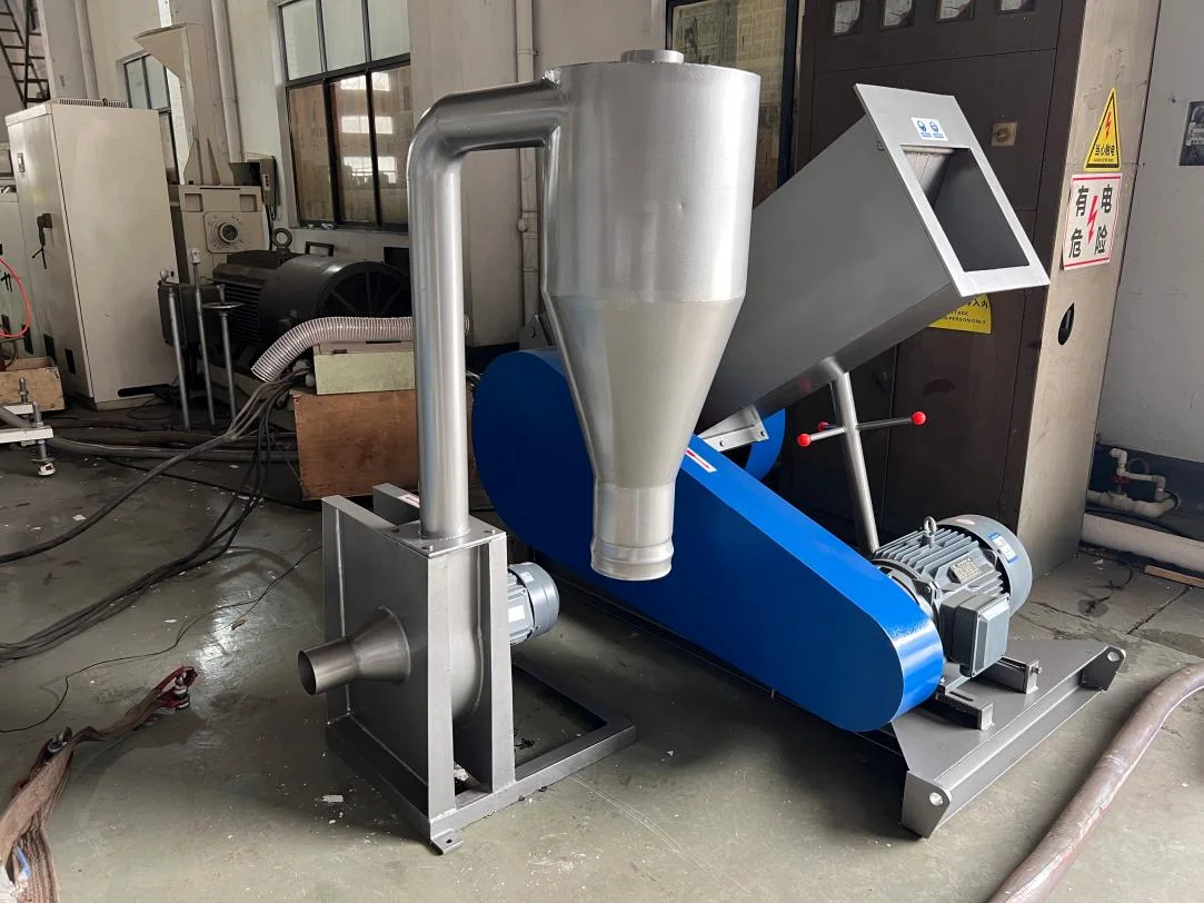 SWP400 PVC crusher side view SWP400 PVC crusher side view