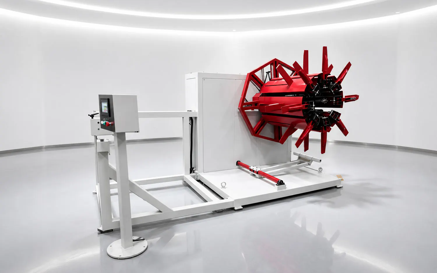 JQ20-63-1VS single-reel coiling machine