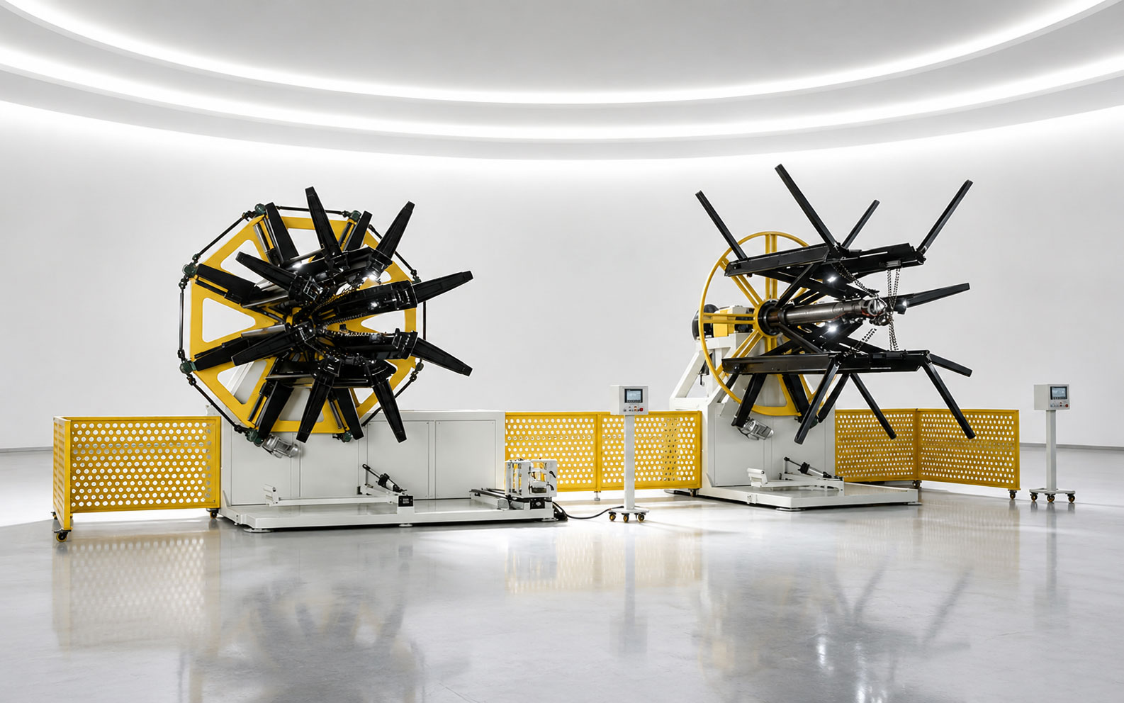 JQ76-225 coiler and uncoiler machine