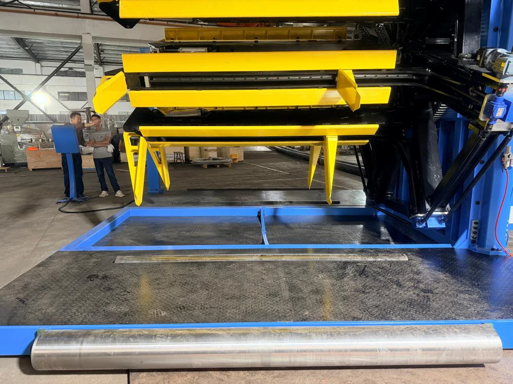 JQ90-250 Single-Reel PE Pipe Coiler 90 250 single station winding machine detail 2