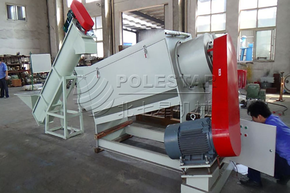 Friction washer machine